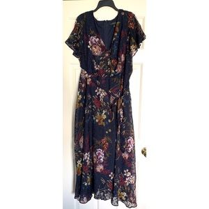 Lane Bryant floral dress